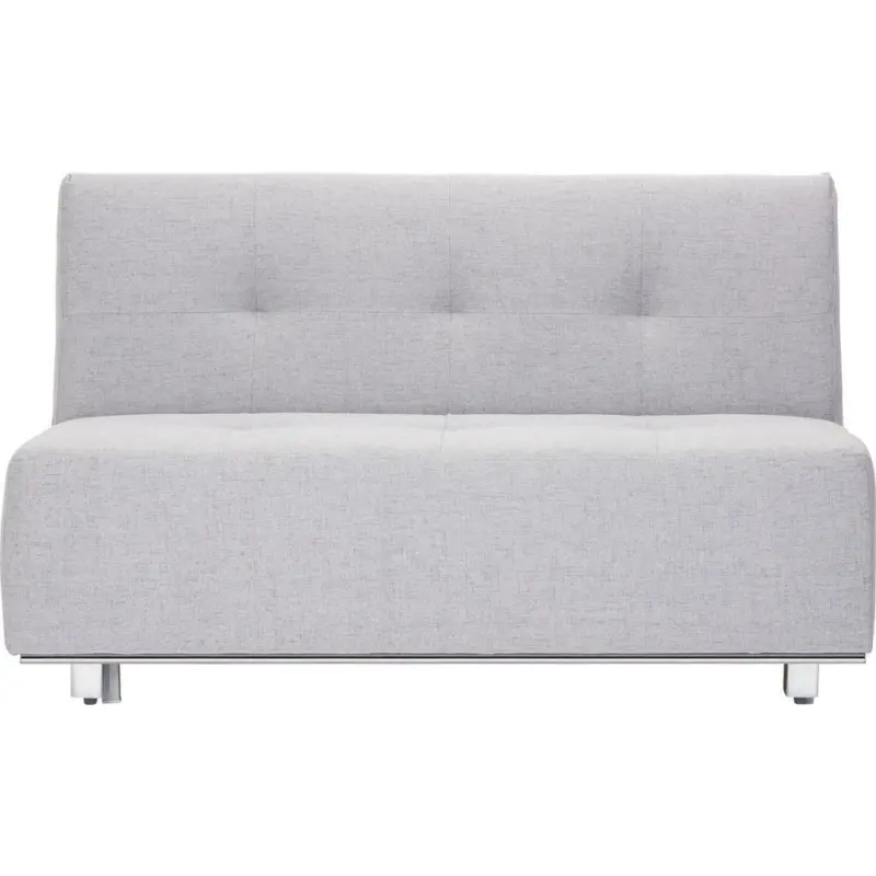 Schlafsofa in Weiß, Hellgrau