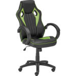 XXXLutz Lauterach - Ihr Möbelhaus bei Bregenz Gamingstuhl in Lederlook, Netzbespannung Grün, Schwarz