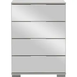 Nachtkästchen in Weiß