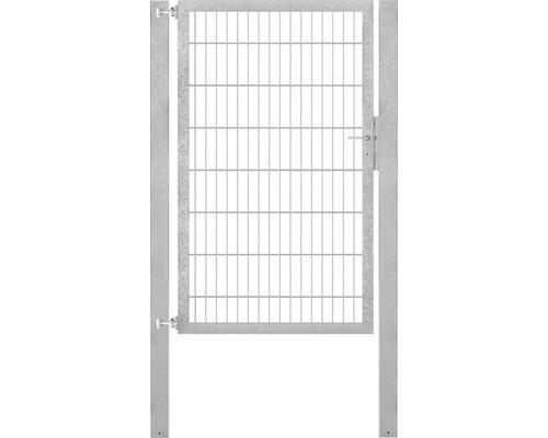 Stabgitter-Einzeltor ALBERTS Flexo Plus 8/6/8 100 x 160 cm inkl. Pfosten 8 x 8 cm feuerverzinkt