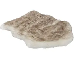 Kunstfell Lucia creme shape 60x80 cm