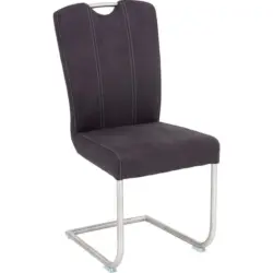 Schwingstuhl in Edelstahl