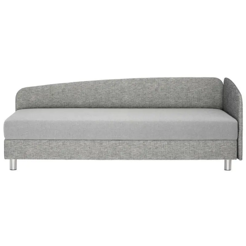 Liege in Webstoff Grau