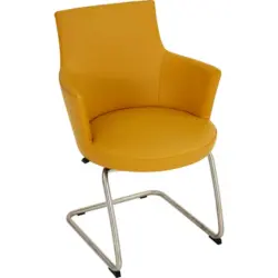 Armlehnstuhl in Echtleder