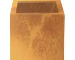 Hornbach Pflanzgefäß Nora 40 x 40 Cortenstahl braun
