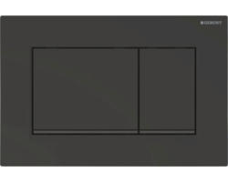 Betätigungsplatte Geberit Sigma 30 2-Mengentechnik schwarz matt lackiert