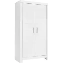 Kleiderschrank in Weiß