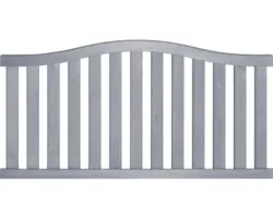 Vorgartenzaun Konsta Mino 179 x 91 cm hellgrau