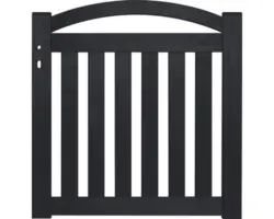 Einzeltor Konsta Mino mit Schloßfräsung 98 x 100 cm anthrazit