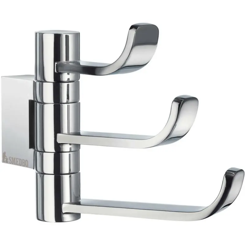 Handtuchhaken in Chromfarben