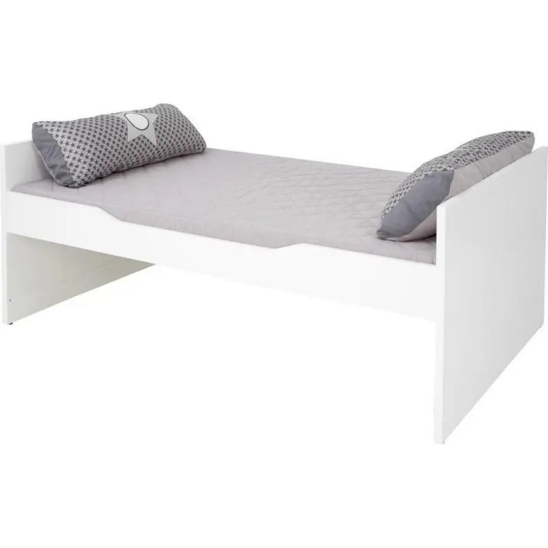 Bett 120/200 cm in Weiß