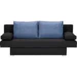XXXLutz Lauterach - Ihr Möbelhaus bei Bregenz Schlafsofa in Webstoff Blau, Schwarz