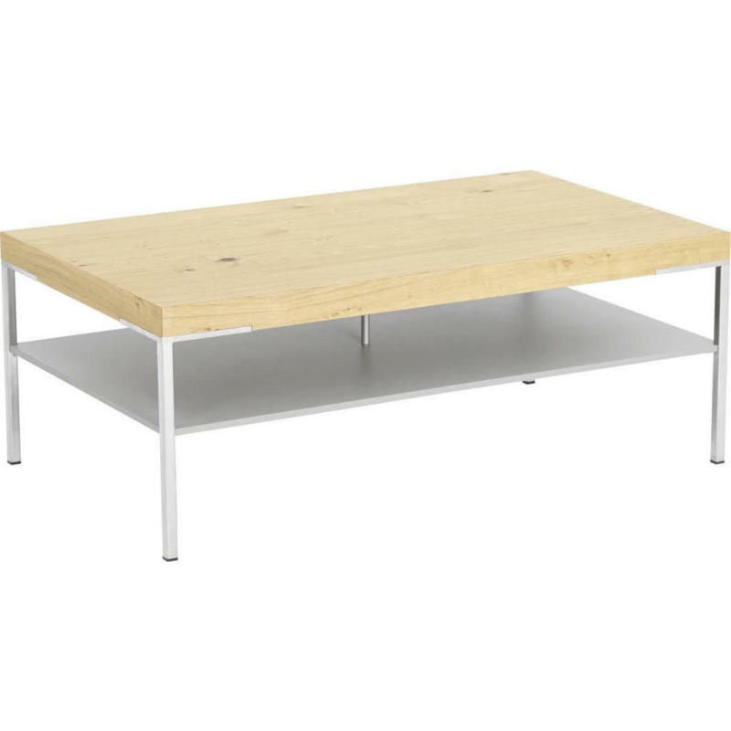 Couchtisch in Holz, Metall, Holzwerkstoff 110/65/42 cm