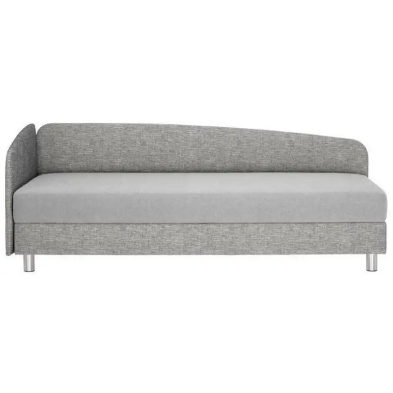 Liege in Webstoff Grau