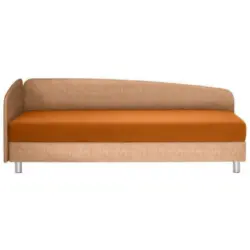 Liege in Webstoff Orange