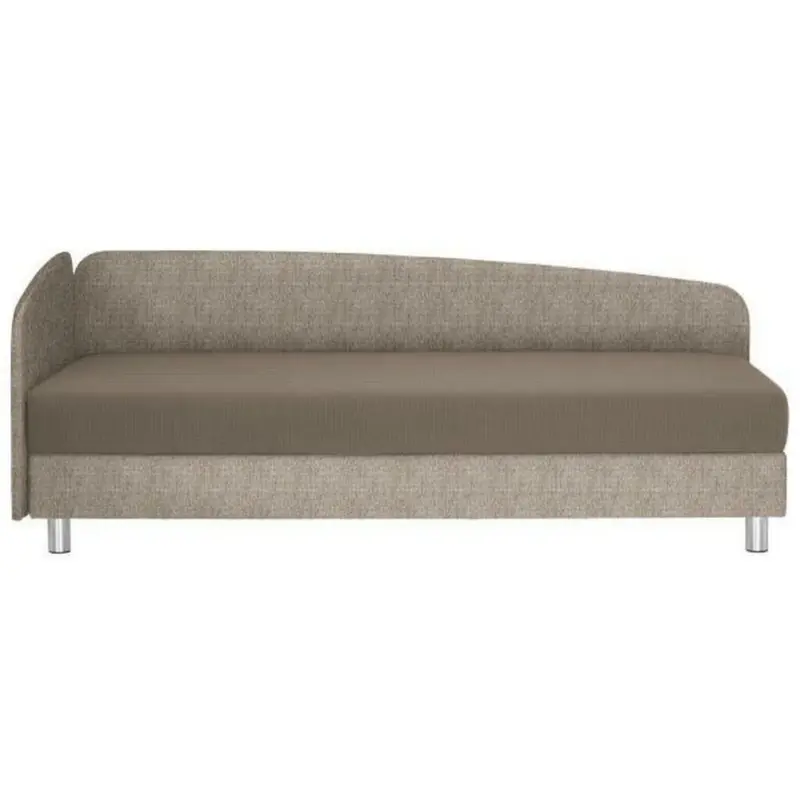 Liege in Webstoff Braun