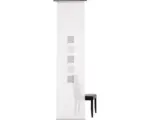 Hornbach Flächenvorhang Elias silber 60x245 cm