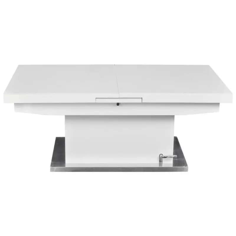 Couchtisch in Metall, Glas, Holzwerkstoff 125/70/50 cm