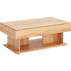 Couchtisch in Holz 120/70/45-65 cm