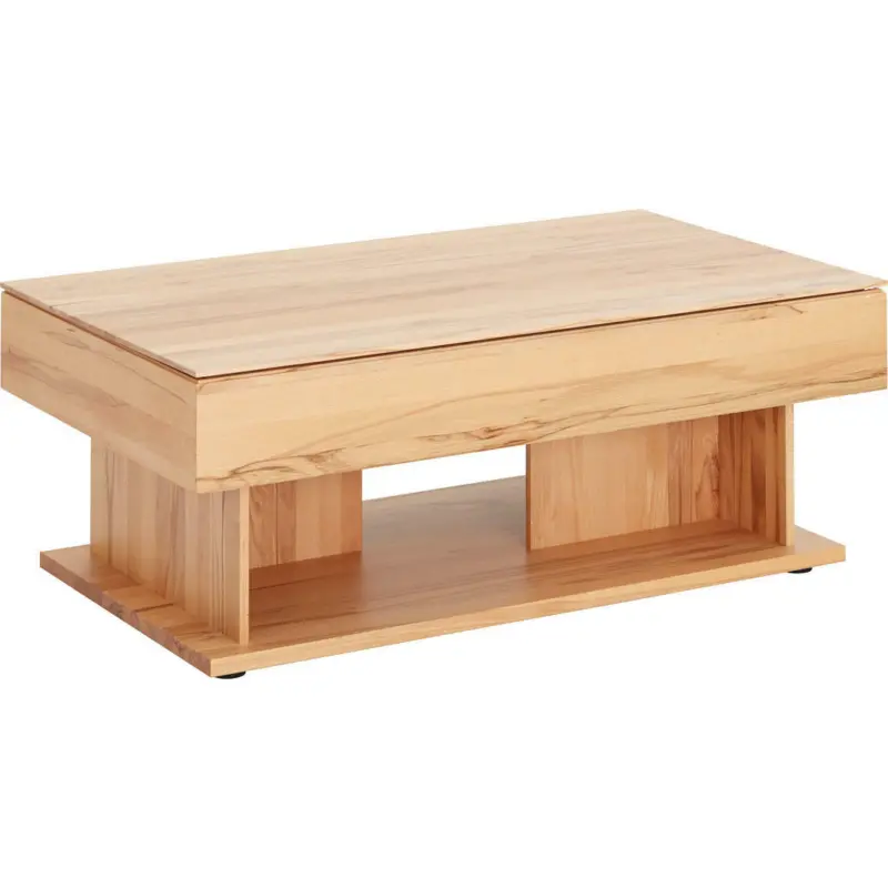 Couchtisch in Holz 120/70/45-65 cm