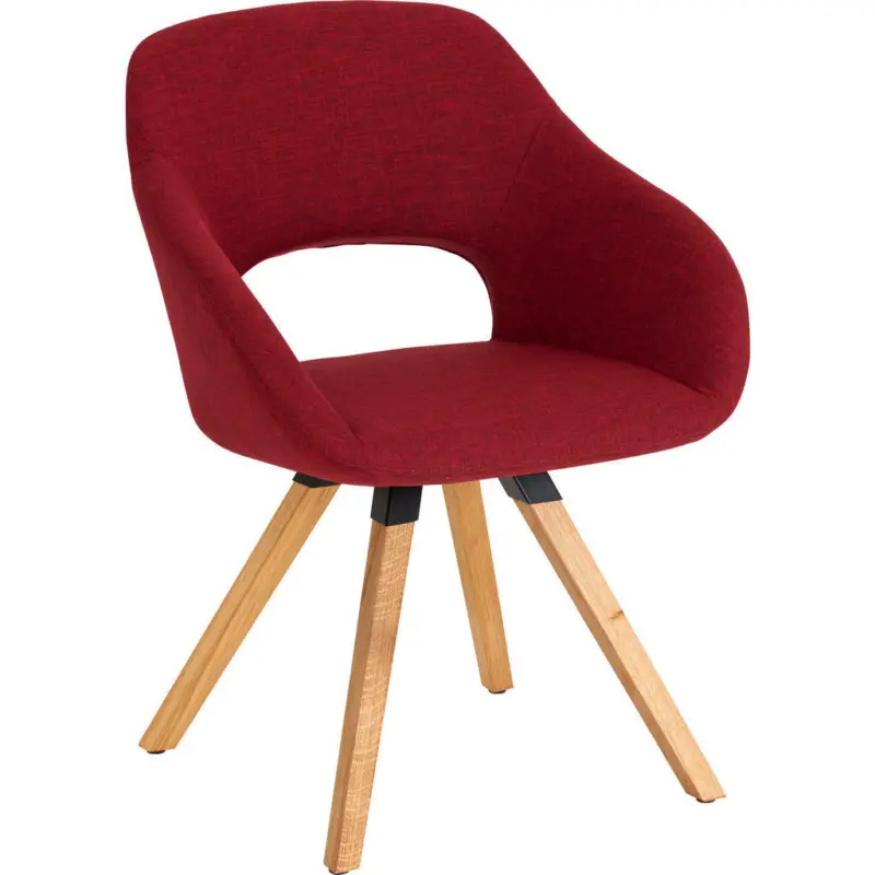 Armlehnstuhl in Flachgewebe