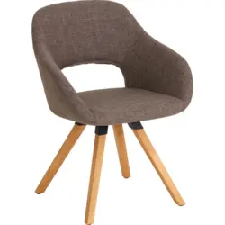 Armlehnstuhl in Flachgewebe