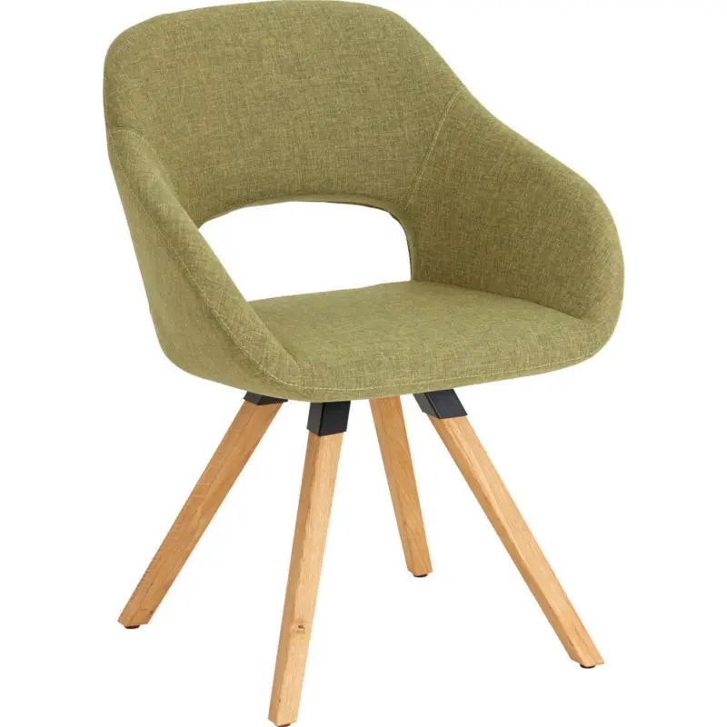 Armlehnstuhl in Flachgewebe