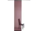 Hornbach Flächenvorhang Manhattan rot 60x245 cm