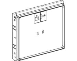 Fertigbauset Geberit für ONE Waschtisch schwebendes Design rauchglas verspiegelt 115.420.SD.1