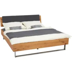 Bett 180/200 cm in Eichefarben