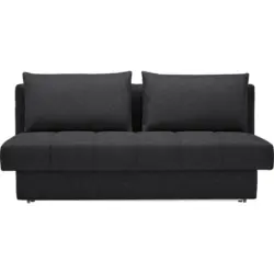 Schlafsofa in Webstoff Anthrazit