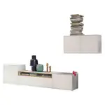 XXXLutz Lauterach - Ihr Möbelhaus bei Bregenz Wohnwand 308/156/44,8 cm in Weiß, Eichefarben