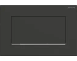 Betätigungsplatte Geberit Sigma 30 verschraubbar schwarz matt/chrom hochglanz