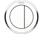 Hornbach Fernbetätigung Geberit Typ 10 pneumatisch UP Drücker 2-Mengentechnik weiß/chrom/weiß