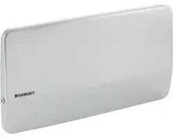 Abdeckplatte Geberit Twinline 115.398.001 edelstahl verschraubbar