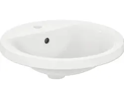 Einbauwaschtisch Ideal Standard Connect rund 48x48 cm weiß