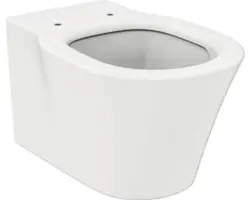 Wandtiefspülklosett Ideal Standard Connect Air Aquablade E0054MA spülrandlos Abgang waagrecht weiß