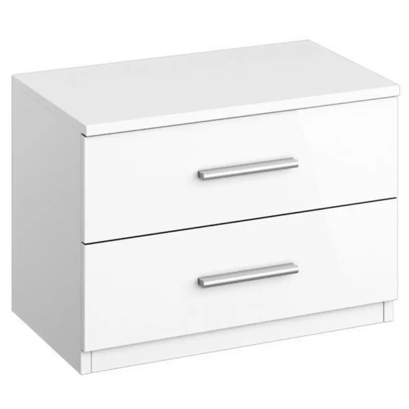 Nachtkästchen in Weiß
