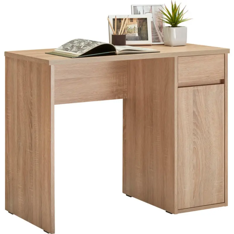 Schreibtisch 91,5/50/75 cm in Eichefarben