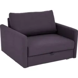 Schlafsessel in Flachgewebe Violett