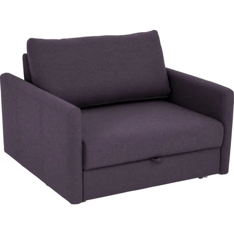 Schlafsessel in Flachgewebe Violett