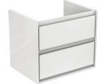 Hornbach Waschbeckenunterschrank Ideal Standard Connect Air 51,7x60x44 cm ohne Waschbecken weiß/weiß matt