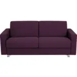 XXXLutz Lauterach - Ihr Möbelhaus bei Bregenz Schlafsofa in Flachgewebe Aubergine