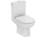 Hornbach Standtiefspülklosett-Set Ideal Standard Exacto R006901 spülrandlos Abgang vario weiß mit WC-Sitz