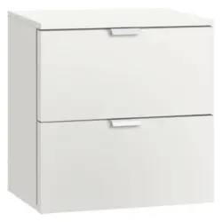 Nachtk&auml;stchen in Wei&szlig;