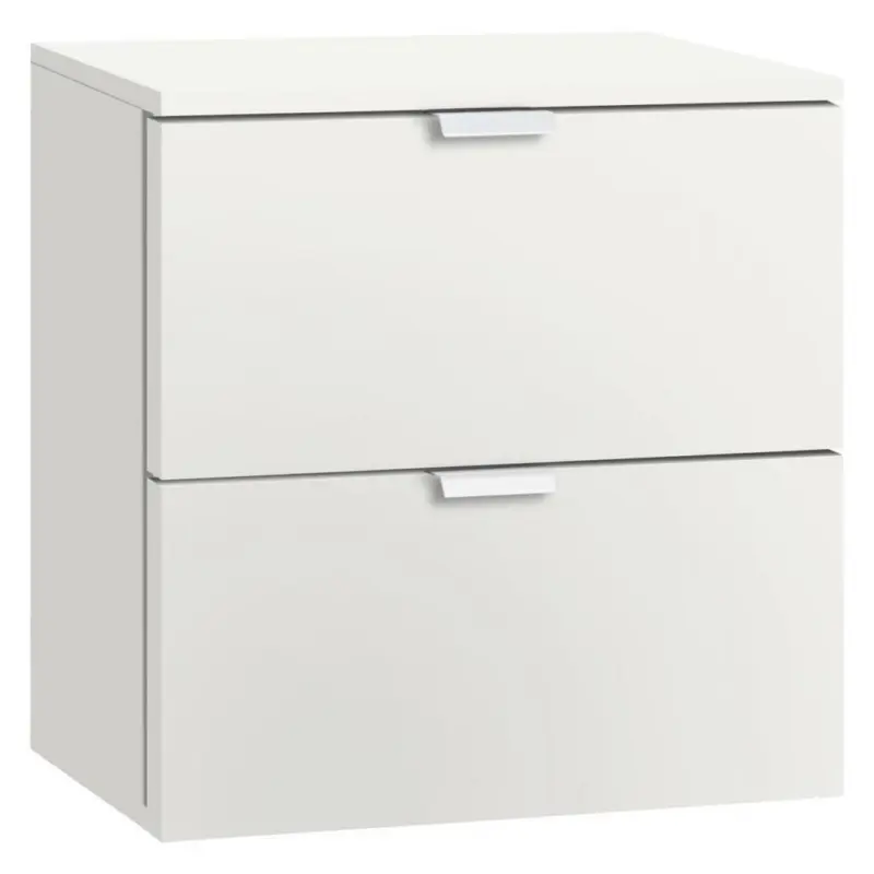 Nachtk&auml;stchen in Wei&szlig;