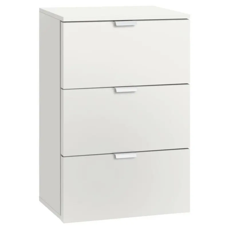 Nachtkästchen in Weiß