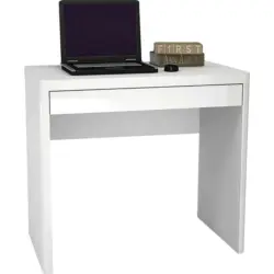 Schreibtisch 79/44/76 cm in Weiß