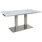 XXXLutz Lauterach - Ihr M&ouml;belhaus bei Bregenz Esstisch in Metall, Glas 120-180/80/77 cm