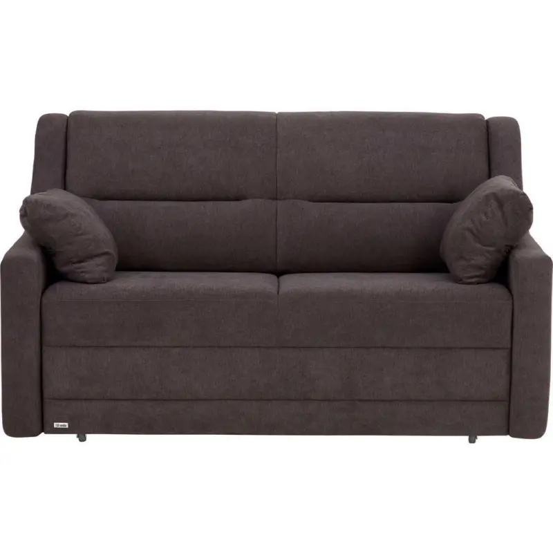 Schlafsofa in Flachgewebe Anthrazit
